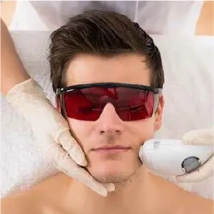 Laser Hair Removal 19 Man plucking his beard